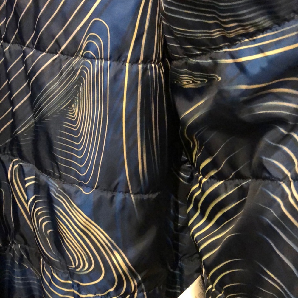 Adidas lined wind breaker jacket navy blue - Picture 4 of 7